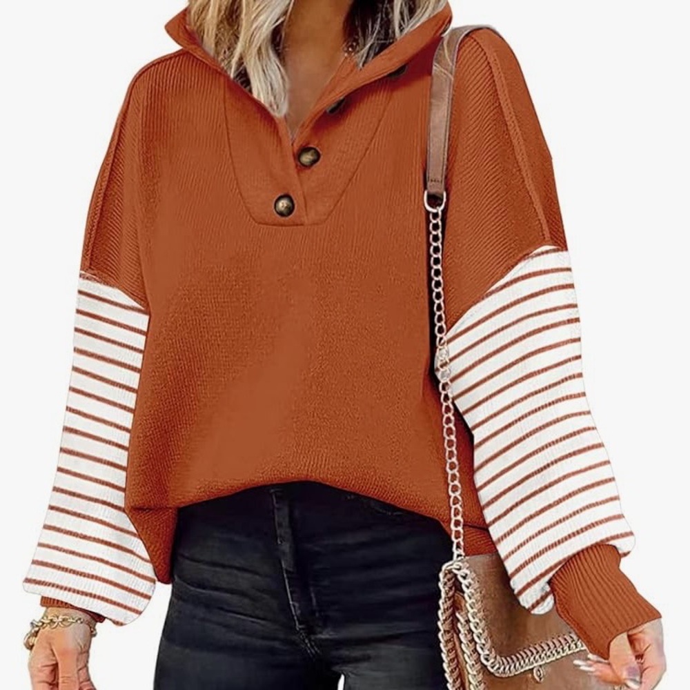Orange sweater